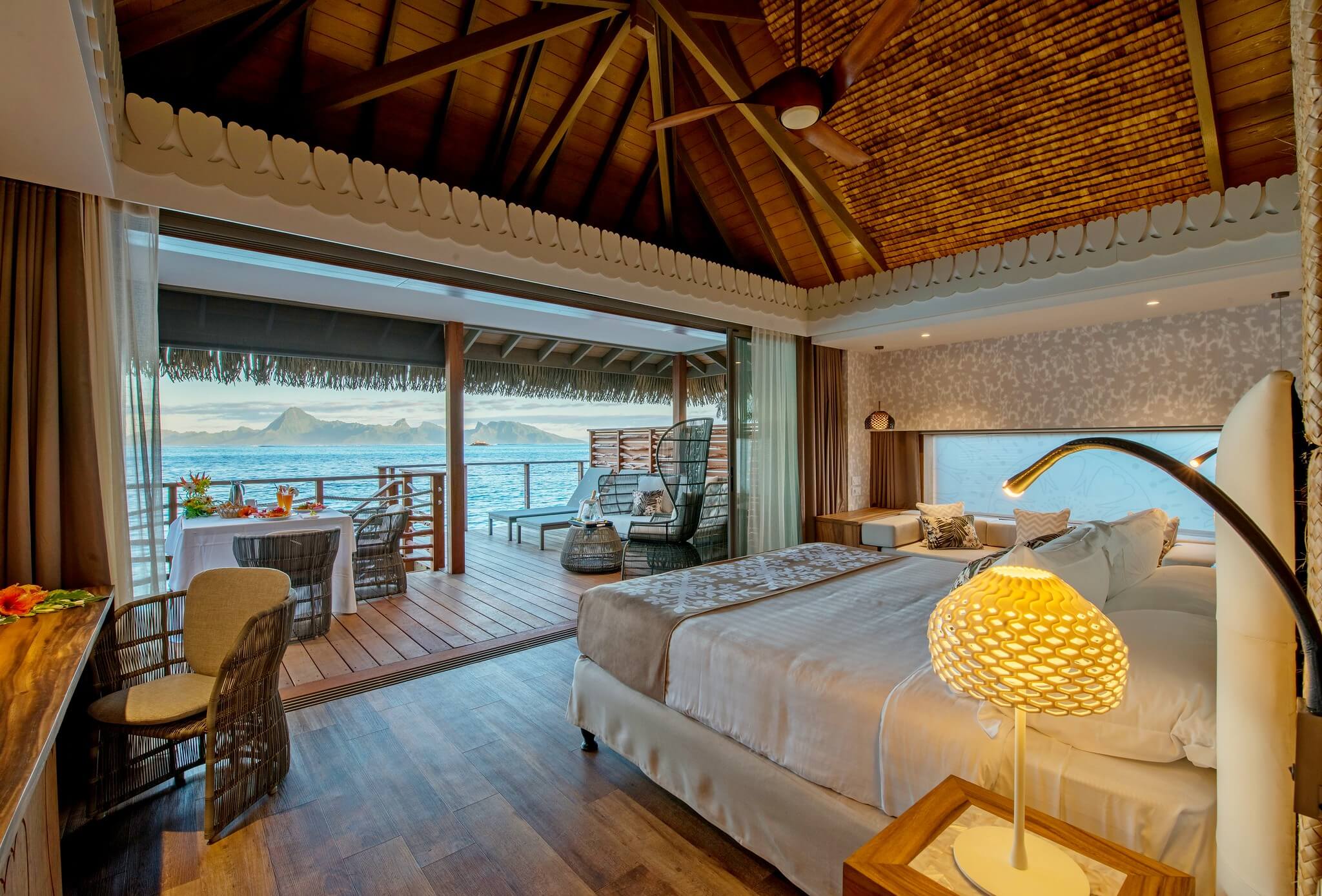 Bungalow Premium sur Pilotis avec Vue sur Moorea