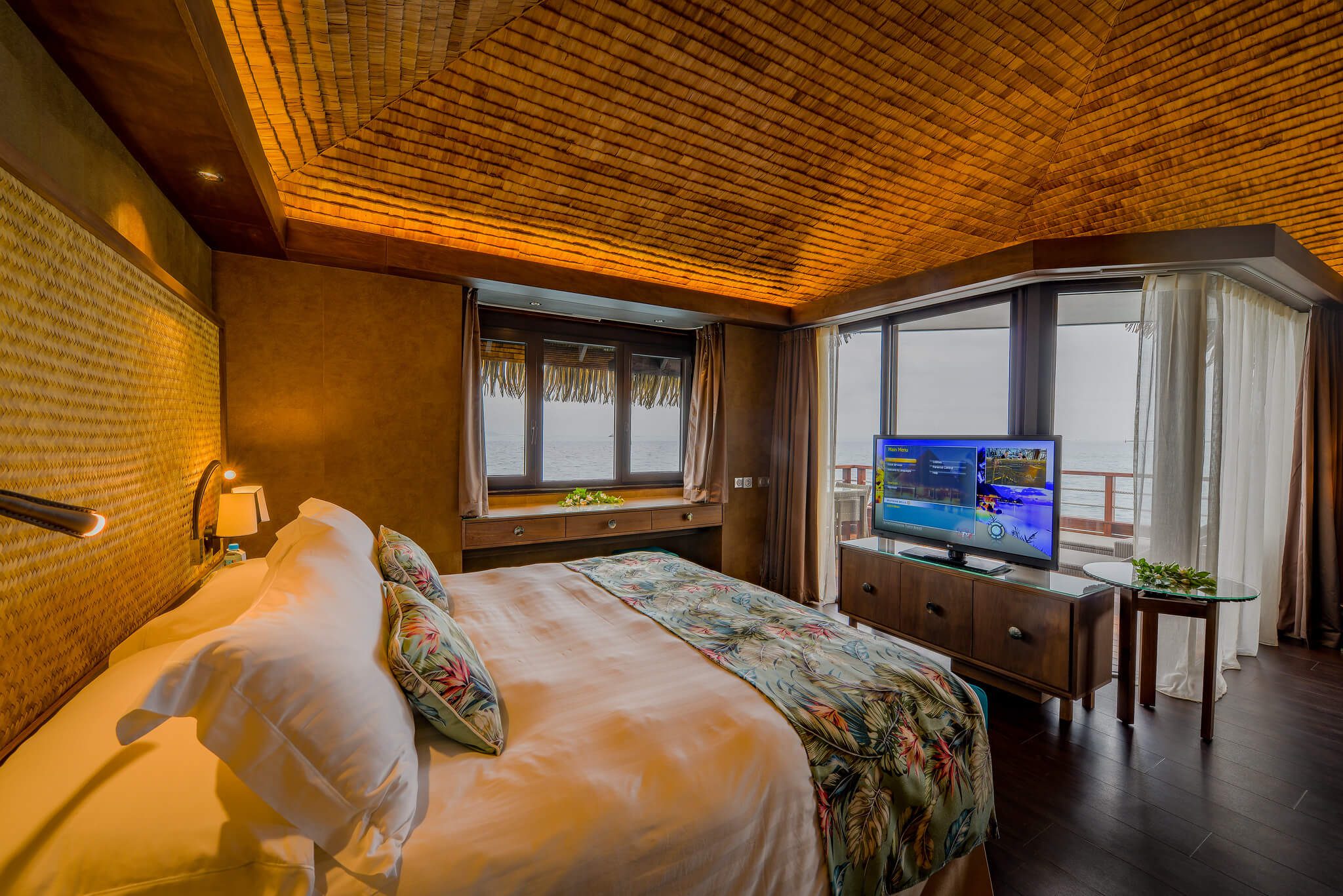Bungalow sur Pilotis Vue Moorea